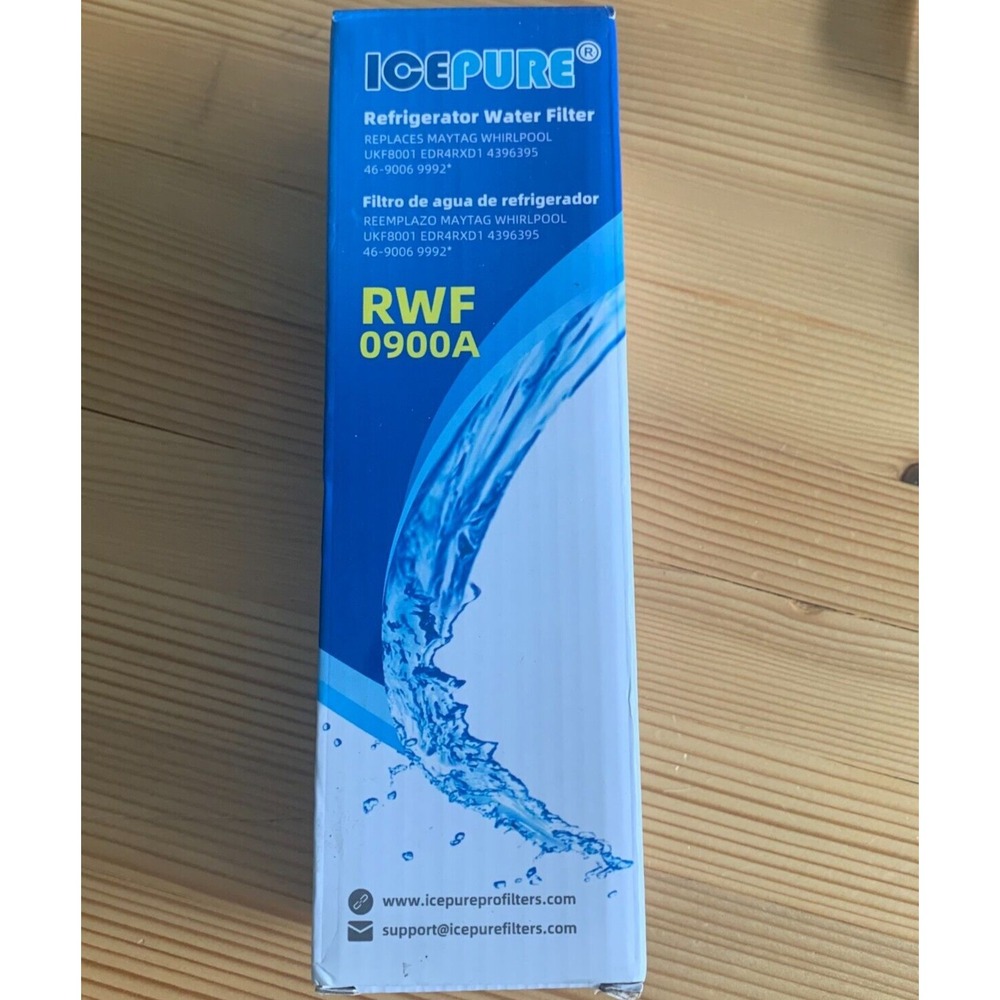 ICEPURE RWF0900A Refrigerator Water Filter Replaces Maytag Whirlpool UKF8001